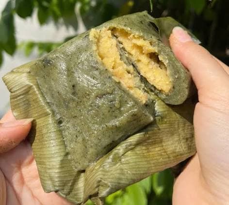 Bánh khúc nhân đậu xanh bà Viện ảnh 3